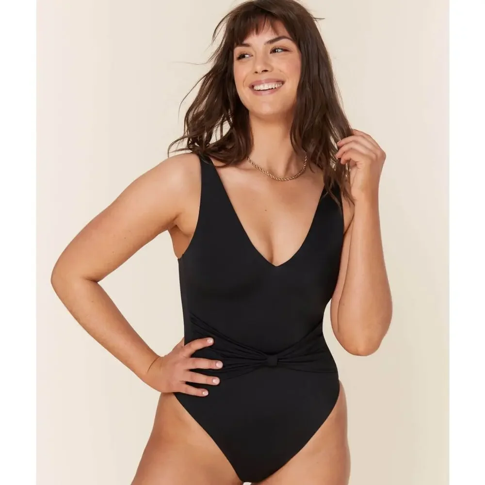 Andie Swim the Amor One Piece in Black XS NWT